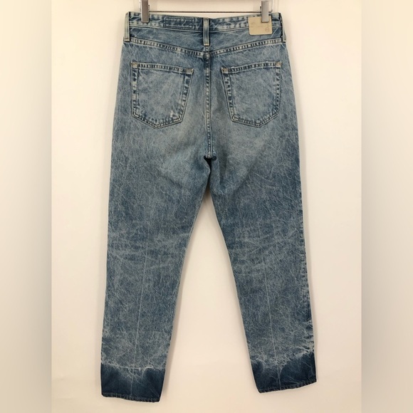 AG 28x29 Phoebe Vintage High Waist Tapered Leg Bohemian Boho Jeans the - Picture 3 of 10